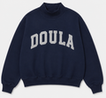 PRE-ORDER: Navy Doula Mockneck