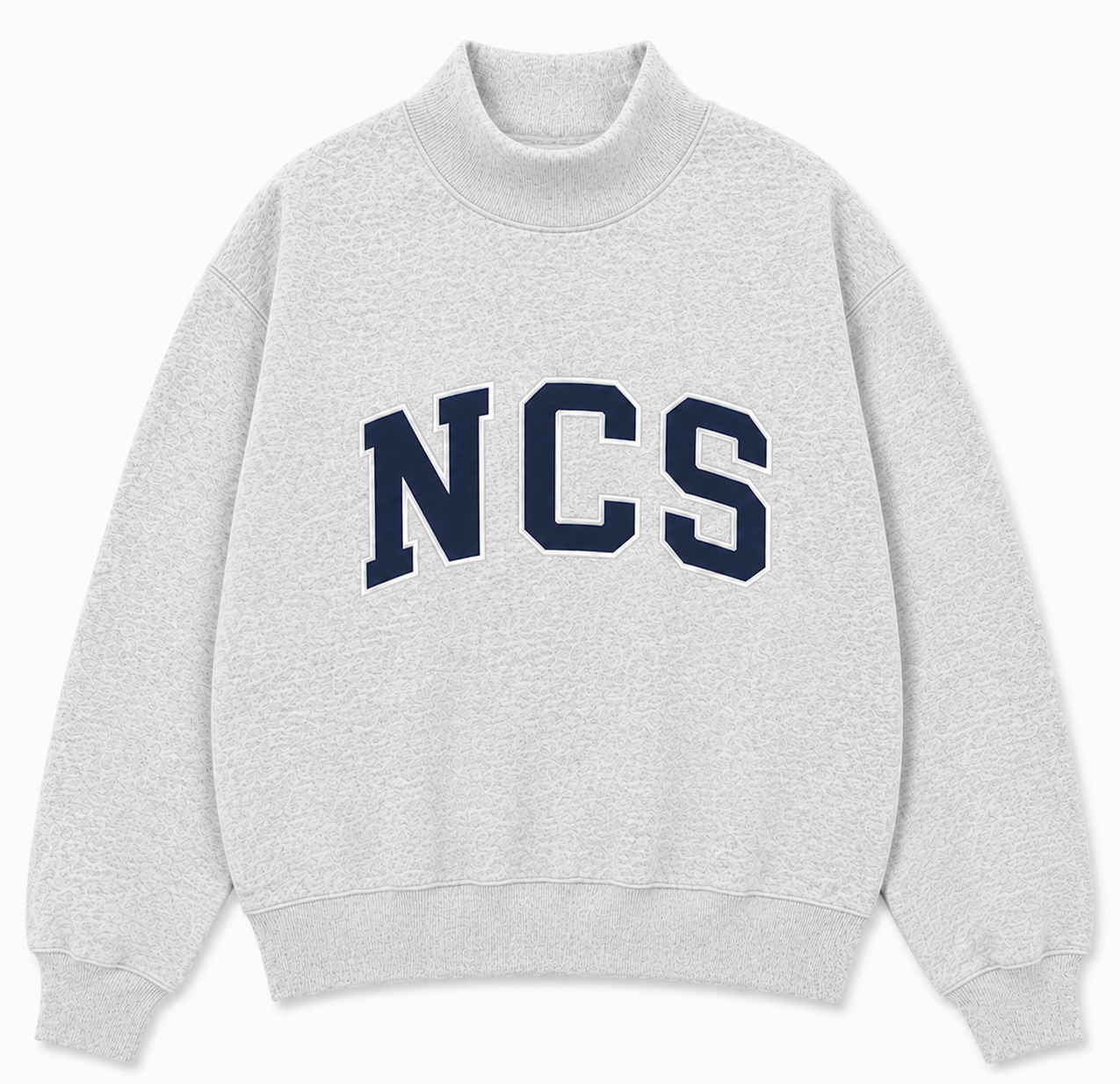 PRE-ORDER: Grey NCS Mockneck